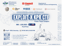 EXPLOITX CTF 2025 Capture the Flag Event Poster